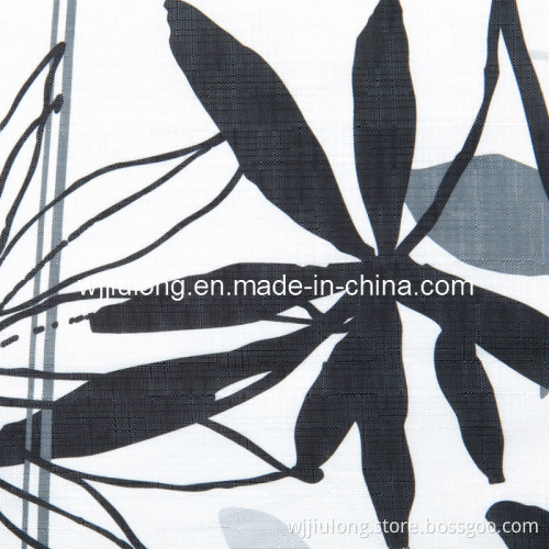 Slub Printing Polyester Curtain Fabric (JL-98)